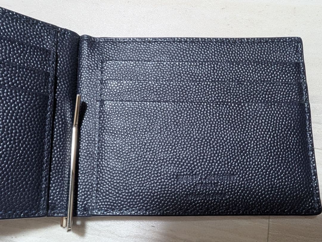 美品 Saint Laurent サンローラン 財布 マネークリップ