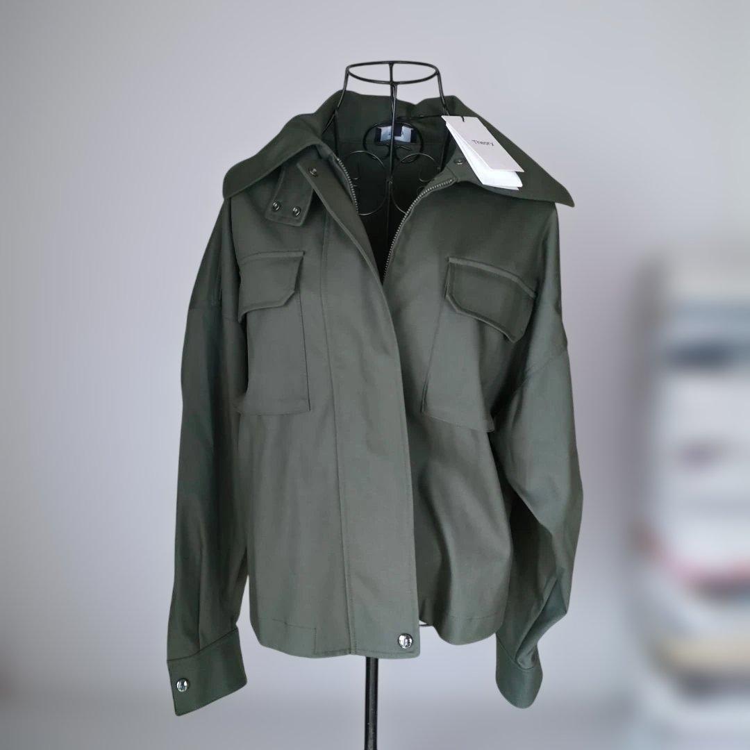 【新品】セオリー ESSENTIAL TWILL BELT CARGO JKT