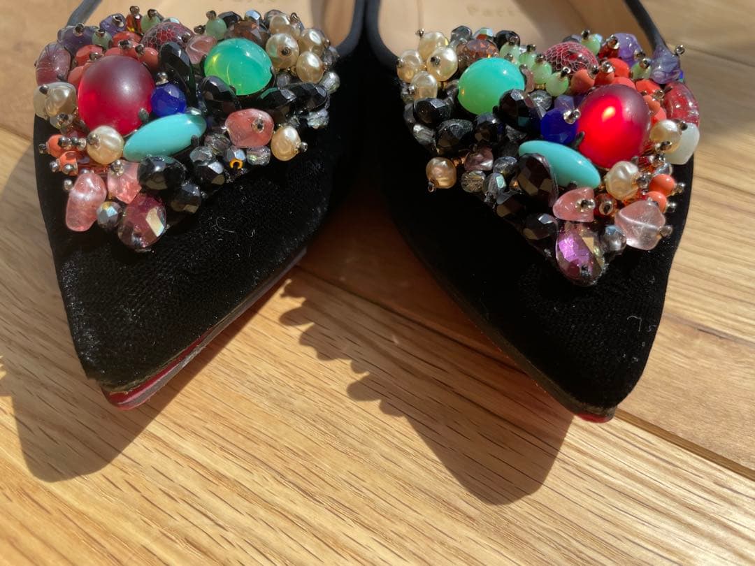 クリスチャンルブタン　フラットシューズ　23cm