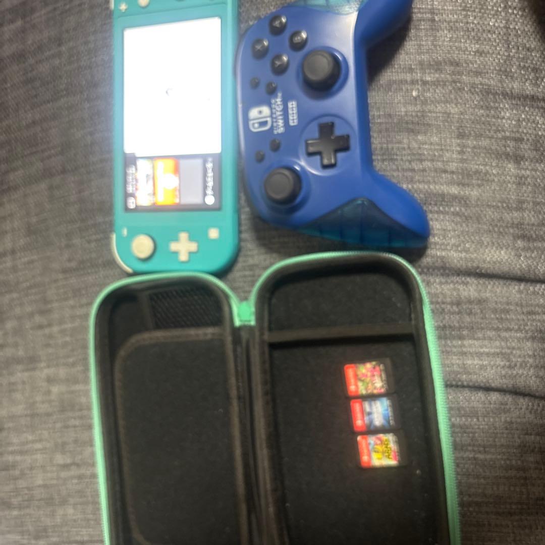 Nintendo Switch Lite ターコイズ 本体 + コントローラー