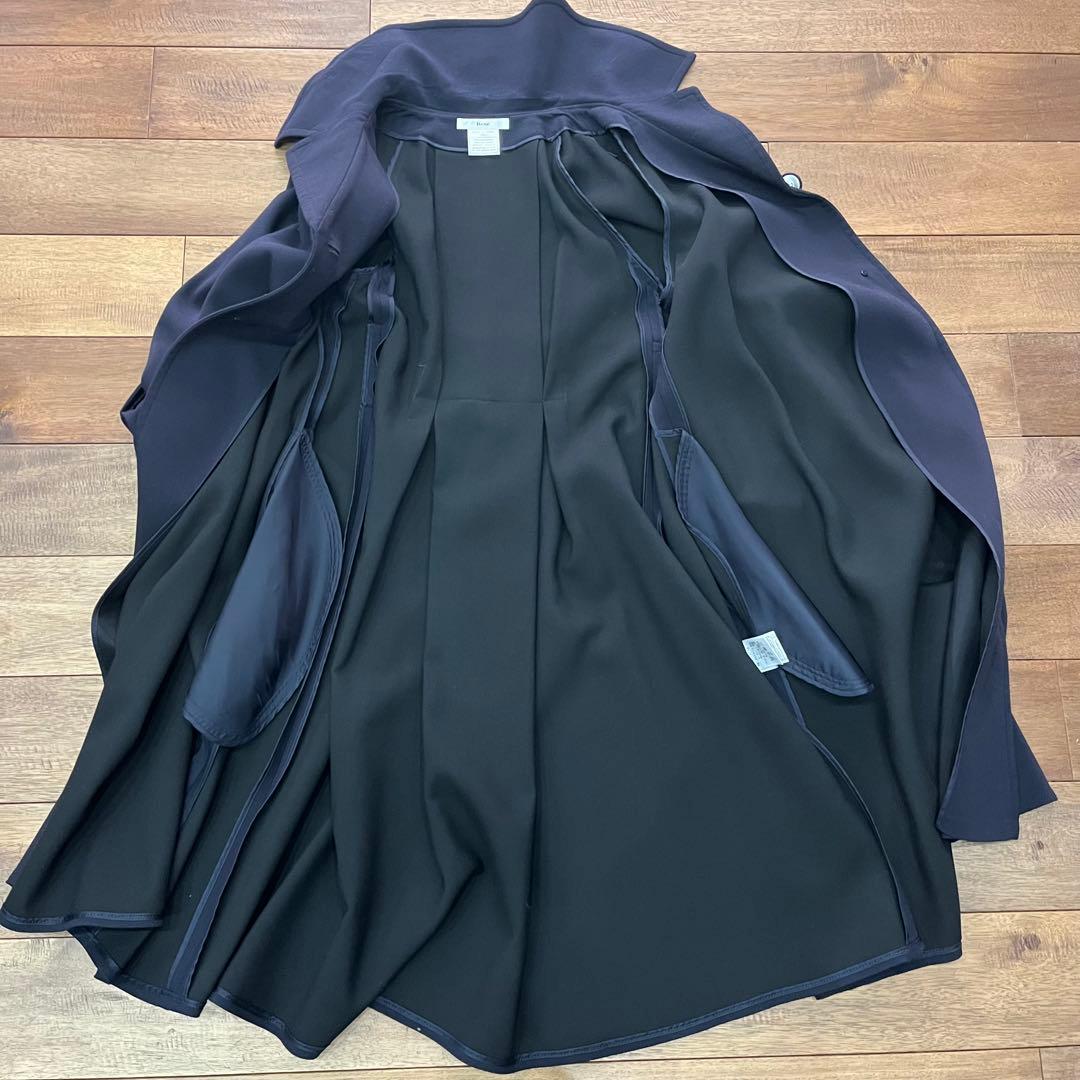 rene ルネ　上品なコート　ネイビー　サイズ36 美品　日本製