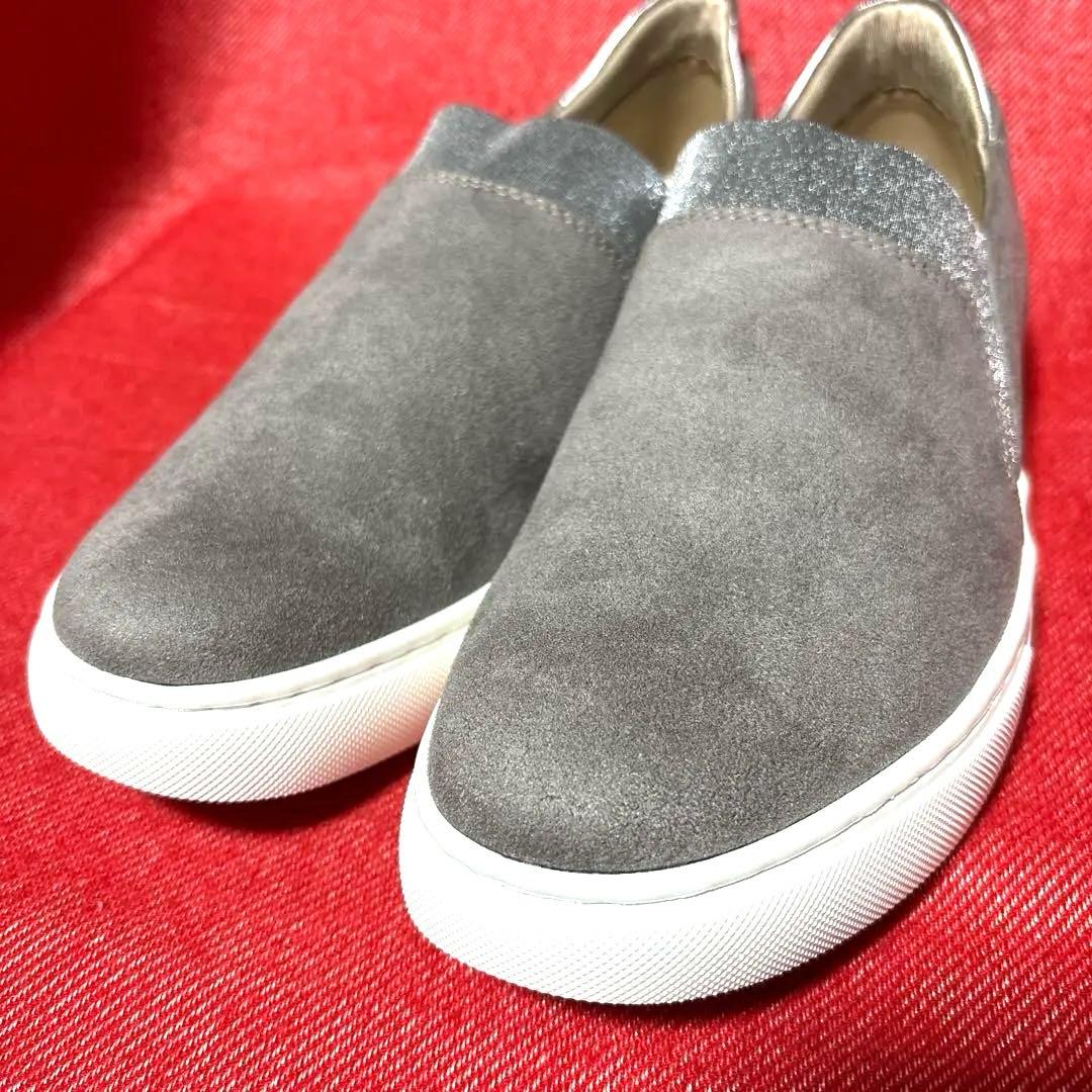 【新品未使用】AKAISHI スリッポンスニーカー