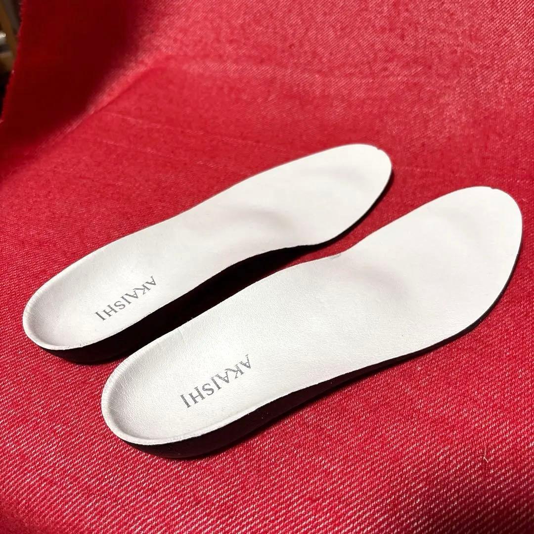 【新品未使用】AKAISHI スリッポンスニーカー