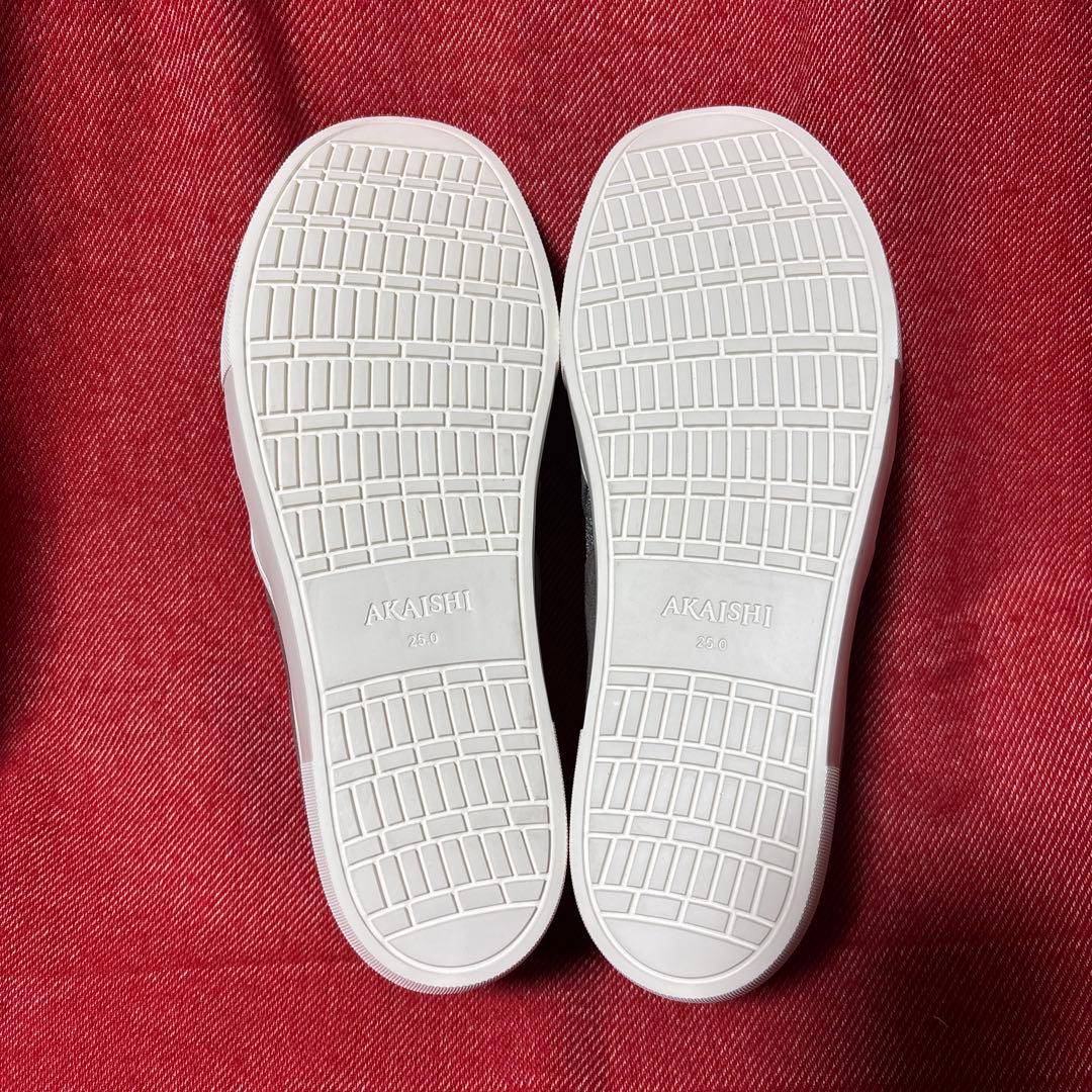 【新品未使用】AKAISHI スリッポンスニーカー