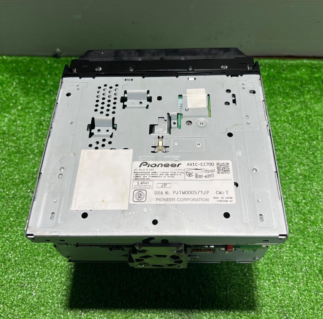 パイオニアAVIC-CZ700 フルセグナビ。地図データ2016年版動作確認済み