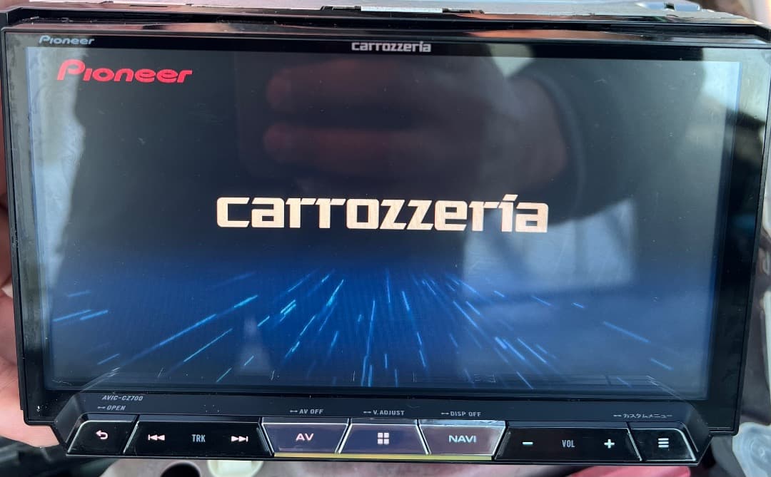 パイオニアAVIC-CZ700 フルセグナビ。地図データ2016年版動作確認済み