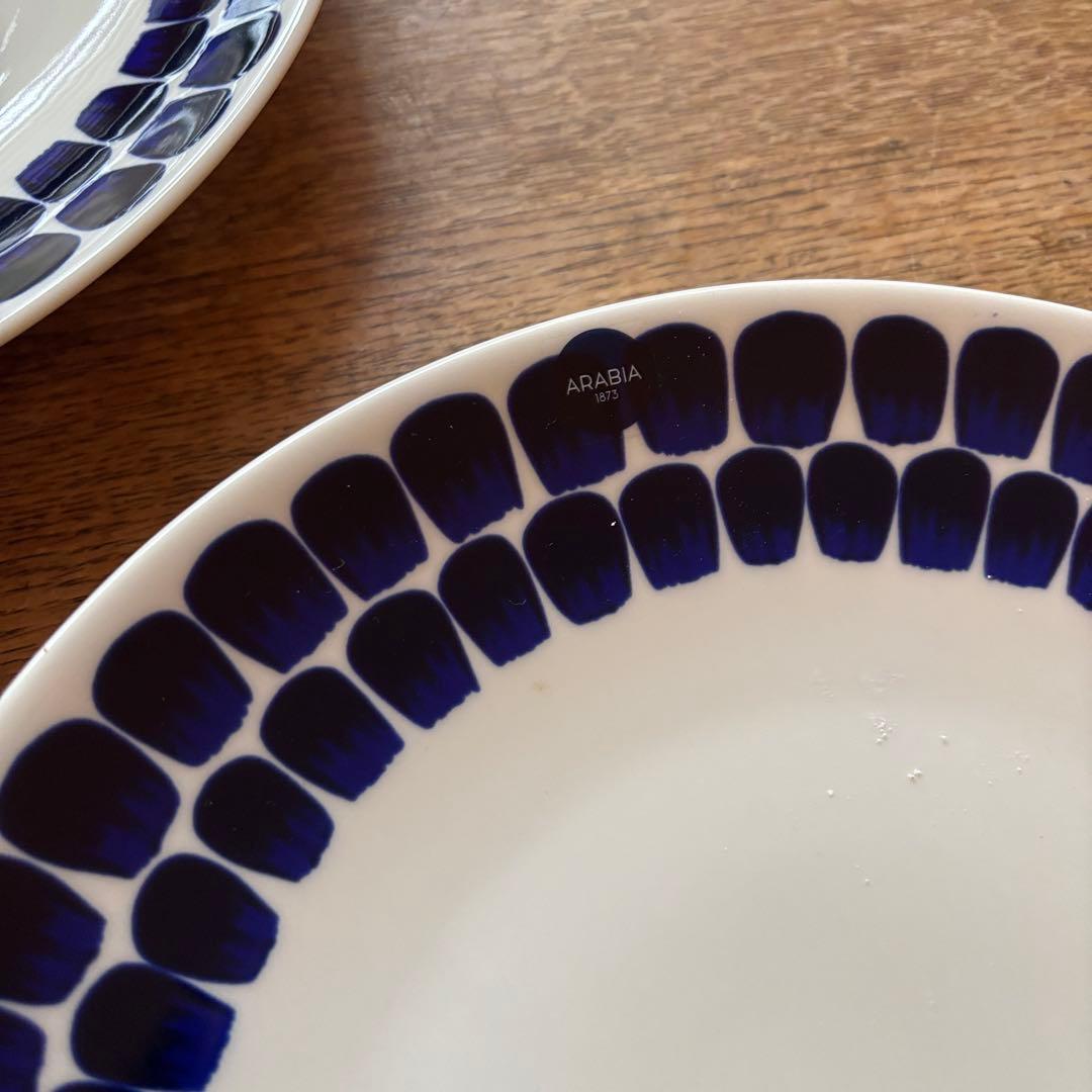 アラビア ARABIA 24hトゥオキオ プレート 26cm 大皿 3枚 新品
