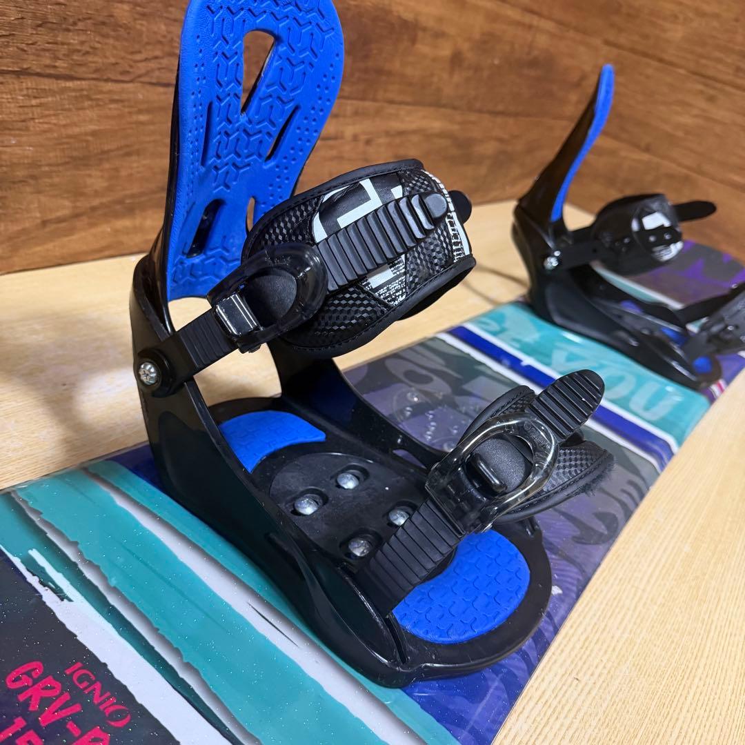 初心者オススメ  IGNIO イグニオ  メンズ  スノーボード 3点セット