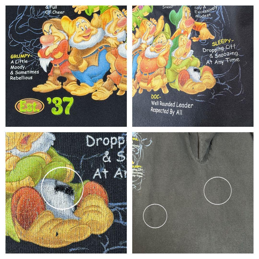 00s Disney ヴィンテージ七人のこびと TシャツXL藤ヶ谷太輔着用モデル