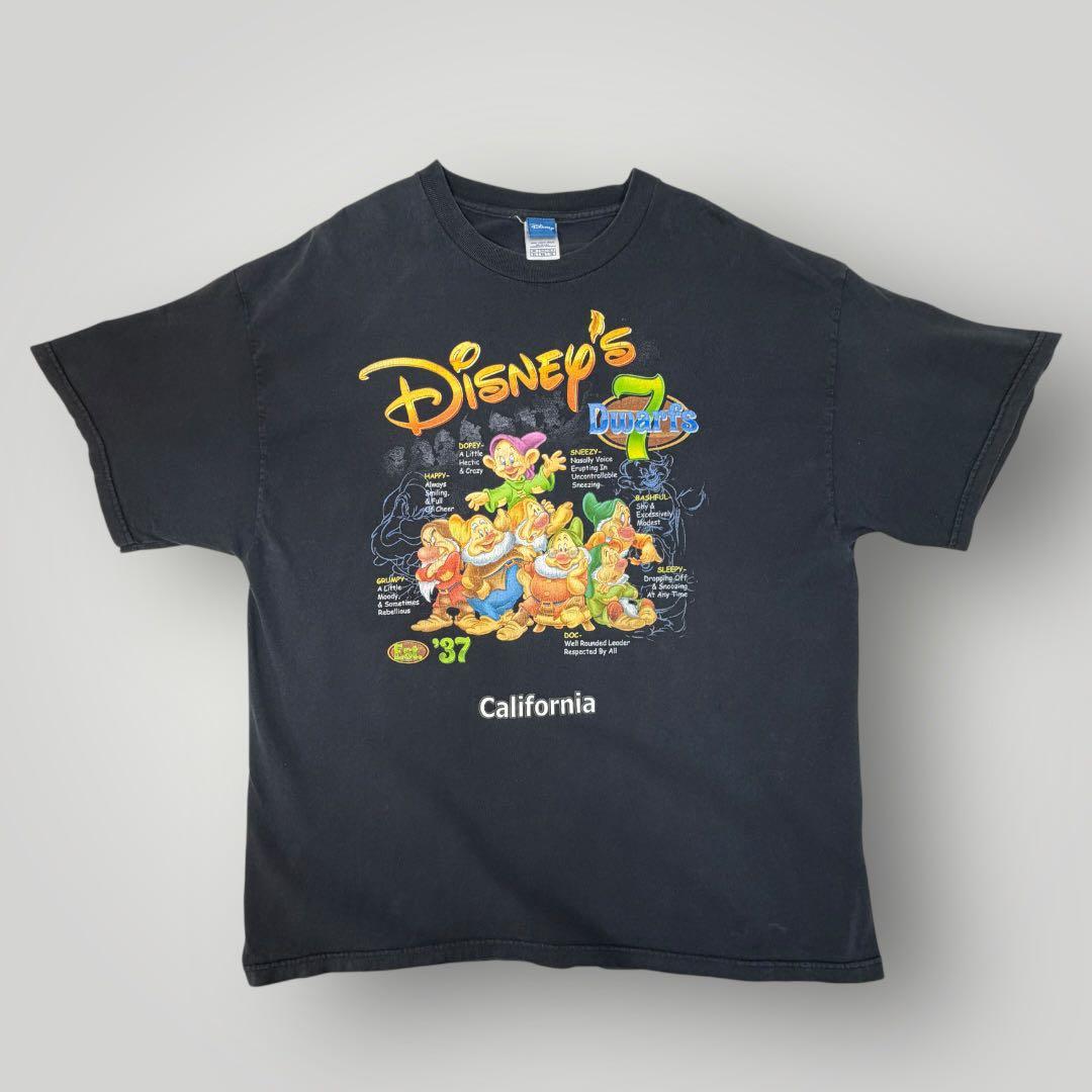 00s Disney ヴィンテージ七人のこびと TシャツXL藤ヶ谷太輔着用モデル