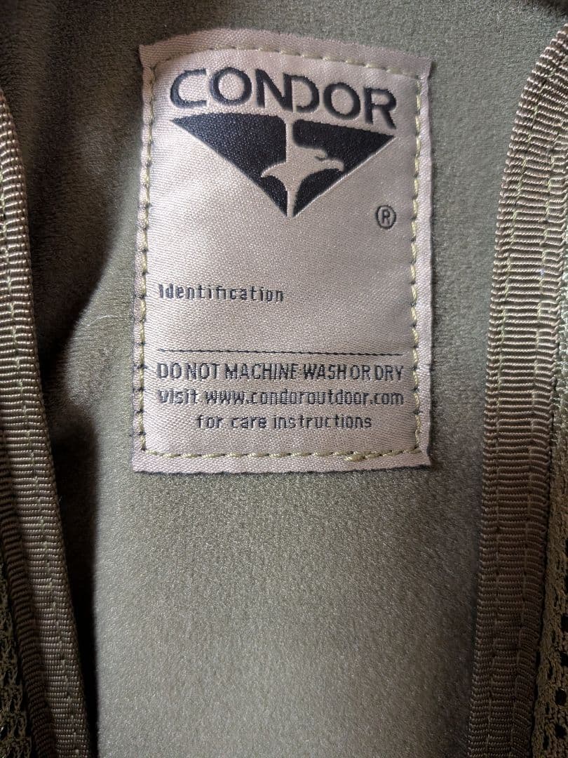 CONDOR Vanquish RS プレートキャリア オリーブドラブ