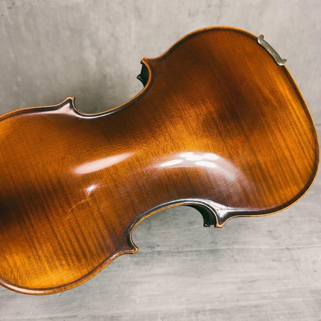 カールヘフナー　KH165 4/4 バイオリン　弓　ケース　虎目　柾目