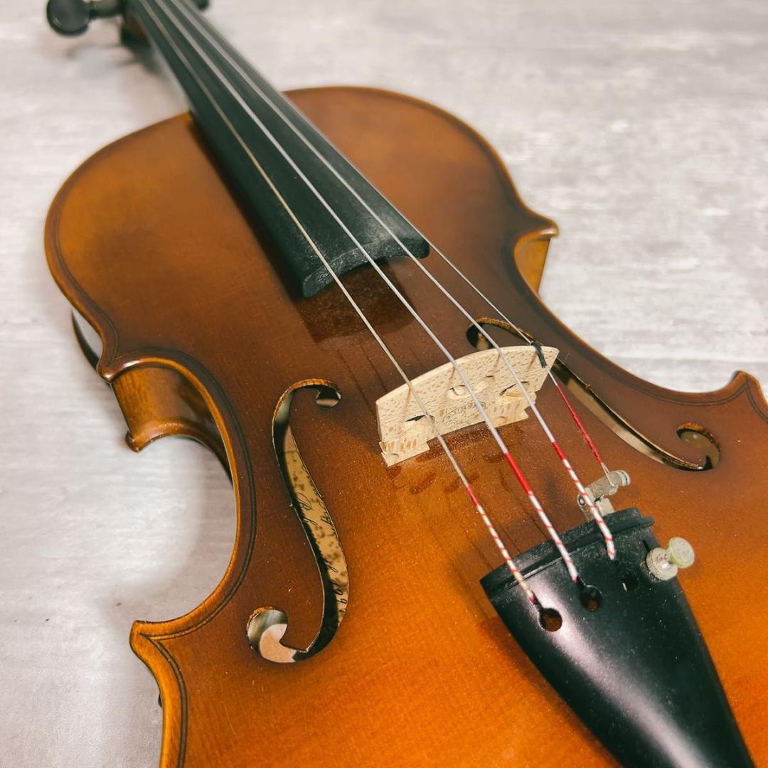 カールヘフナー　KH165 4/4 バイオリン　弓　ケース　虎目　柾目