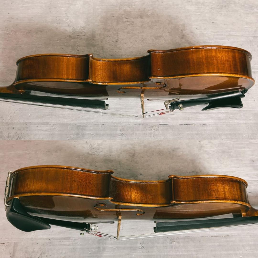 カールヘフナー　KH165 4/4 バイオリン　弓　ケース　虎目　柾目