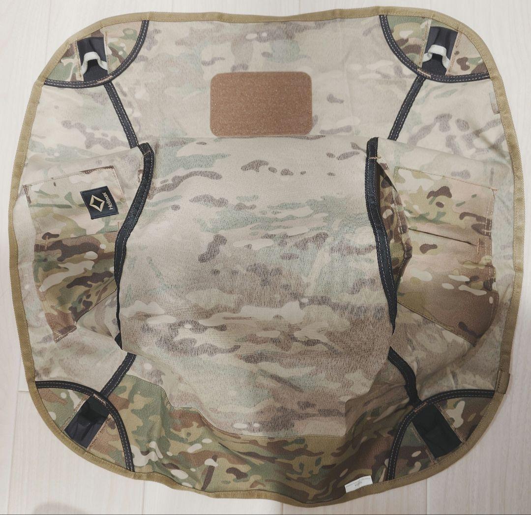 Helinox　タクティカルチェア　マルチカム　L　フットカバーセット