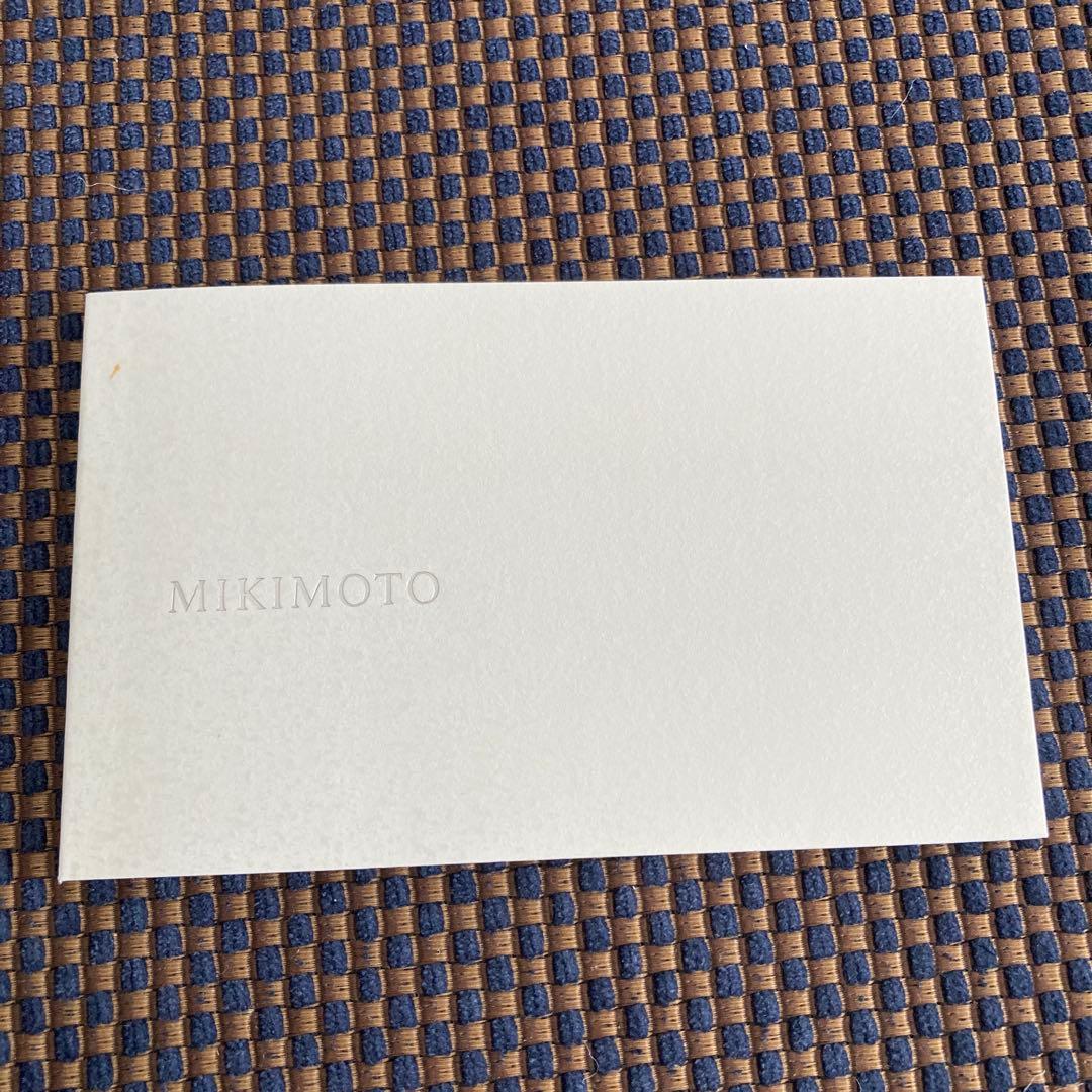 ミキモト　レペタルプラスヴァンドーム　シルバーピアス