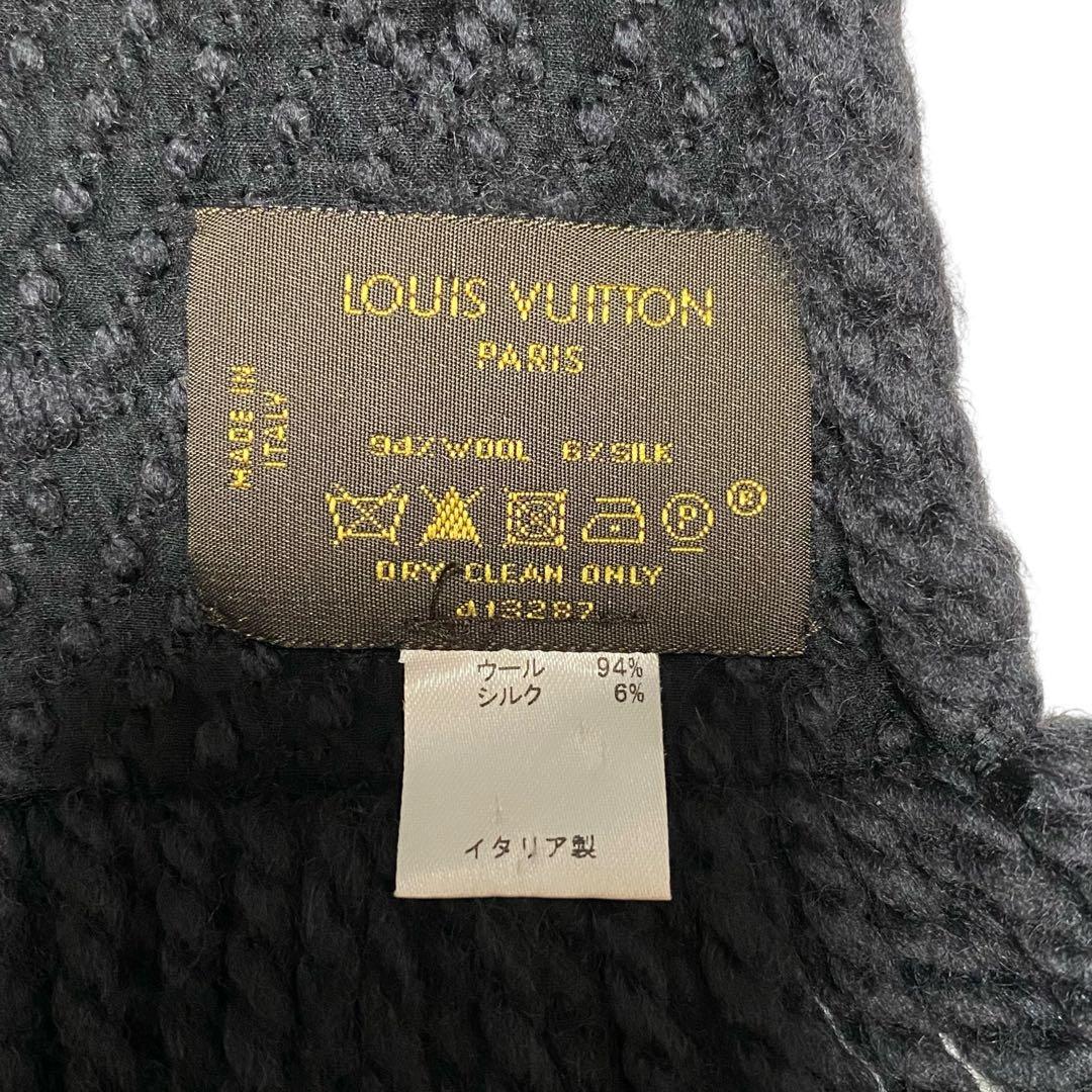 LOUIS VUITTON エシャルプ ロゴマニア マフラー