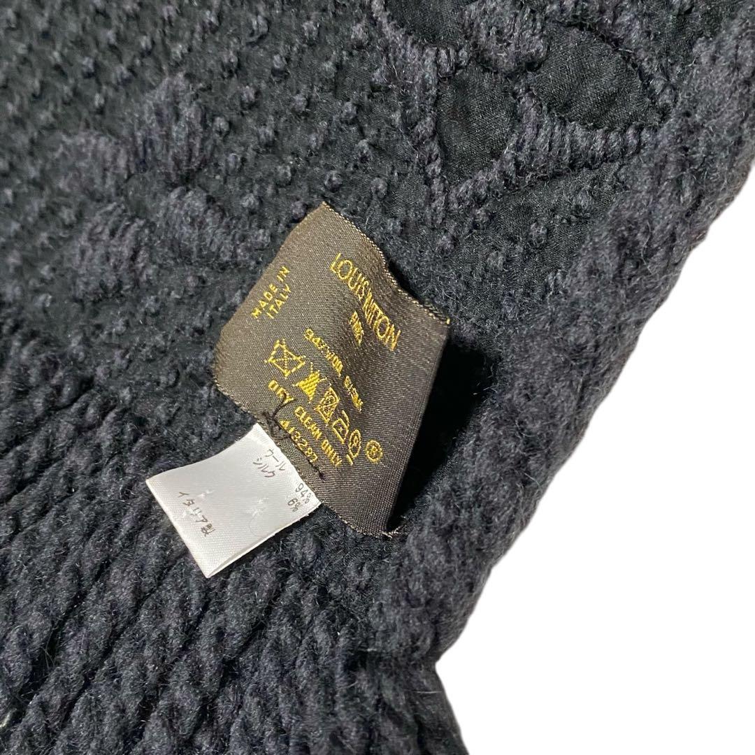 LOUIS VUITTON エシャルプ ロゴマニア マフラー