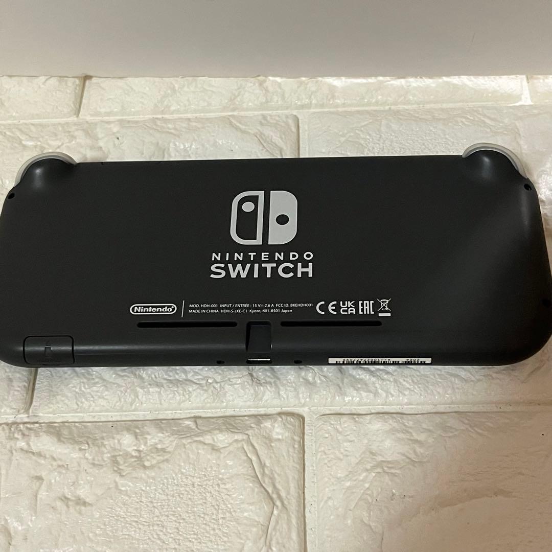 2024年製　Nintendo Switch Lite グレー 本体 アダプター