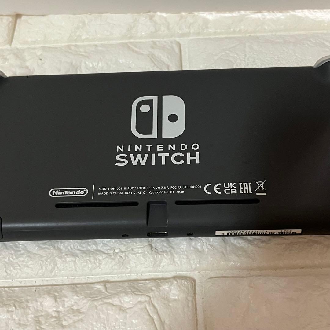 2024年製　Nintendo Switch Lite グレー 本体 アダプター
