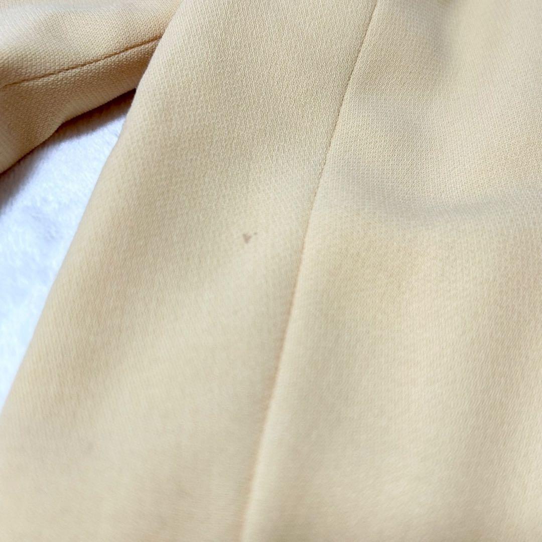 ★美品★セリーヌ　テーラードジャケット　ロング　36 金ボタン　イエロー