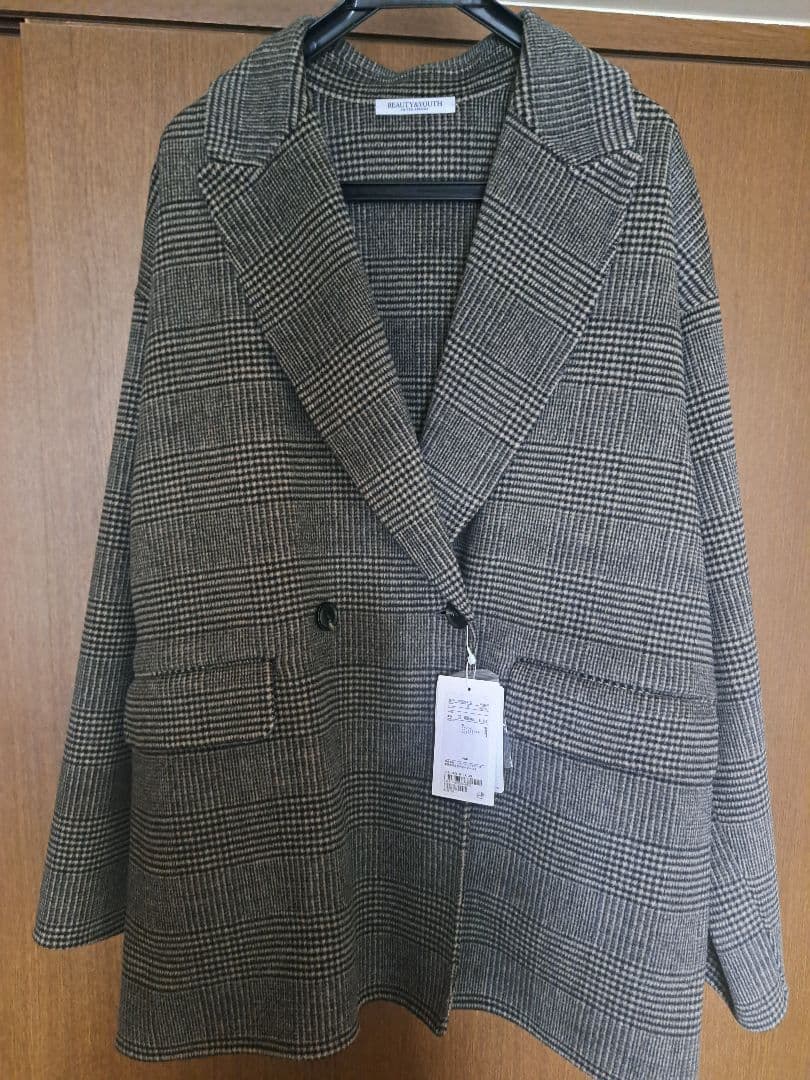 BEAUTY&YOUTH リバーテーラードミドルコート 新品　試着のみ