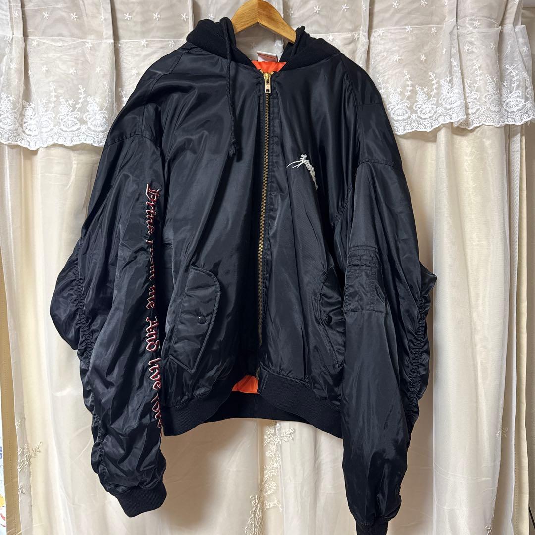 ヴェトモン　オーバーサイズMA-1 ジャケット