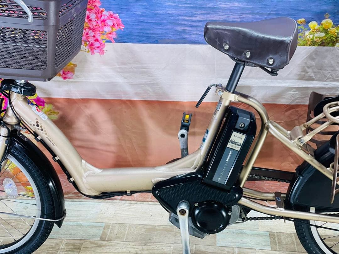 超特価！アンジェリーノ⭐️ブリヂストン子供乗せ電動アシスト自転車Y3083