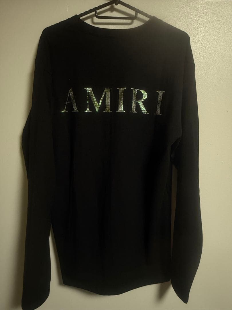 AMIRIロゴストーンロンT