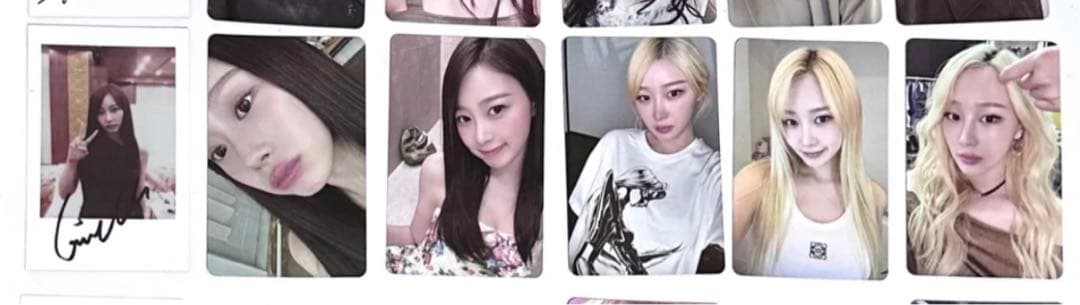 aespa whiplash kms 中華 予約特典 ジゼル 6枚セット