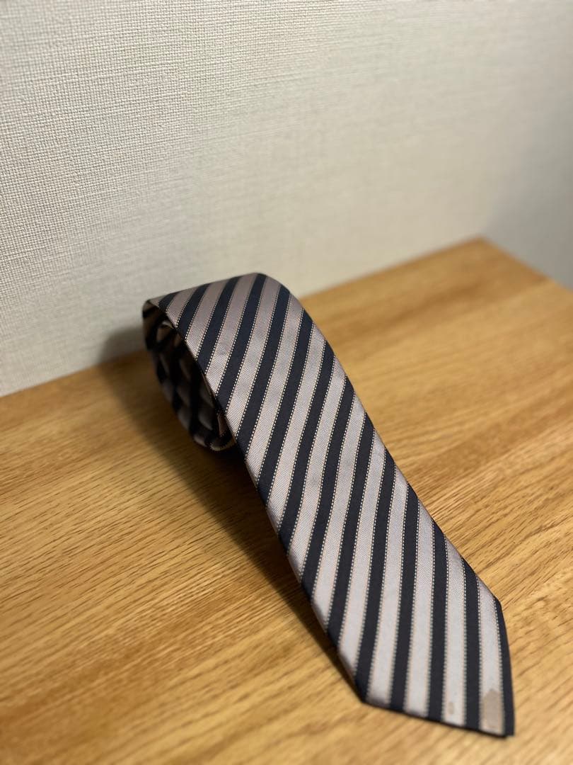HERMES シルク100%ネクタイ　♪未使用♪