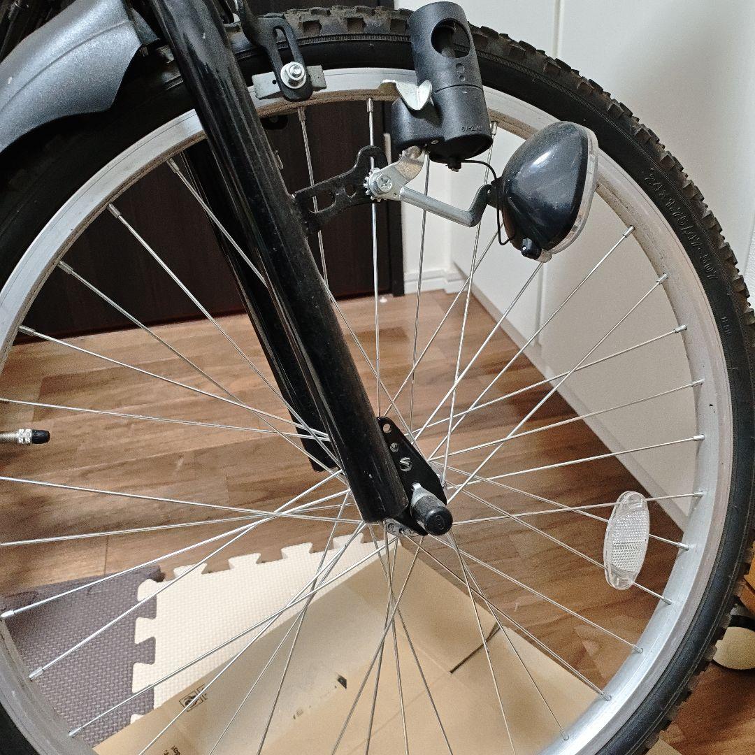 【子供用】マウンテンバイク　24インチ　6段ギア