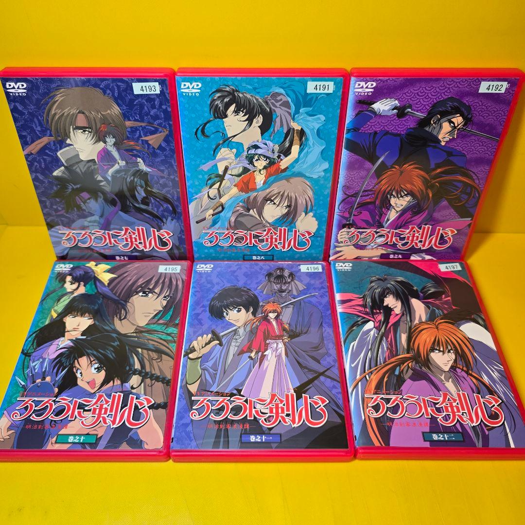 新品ケース交換済み　るろうに剣心 シリーズ DVD全35巻セット