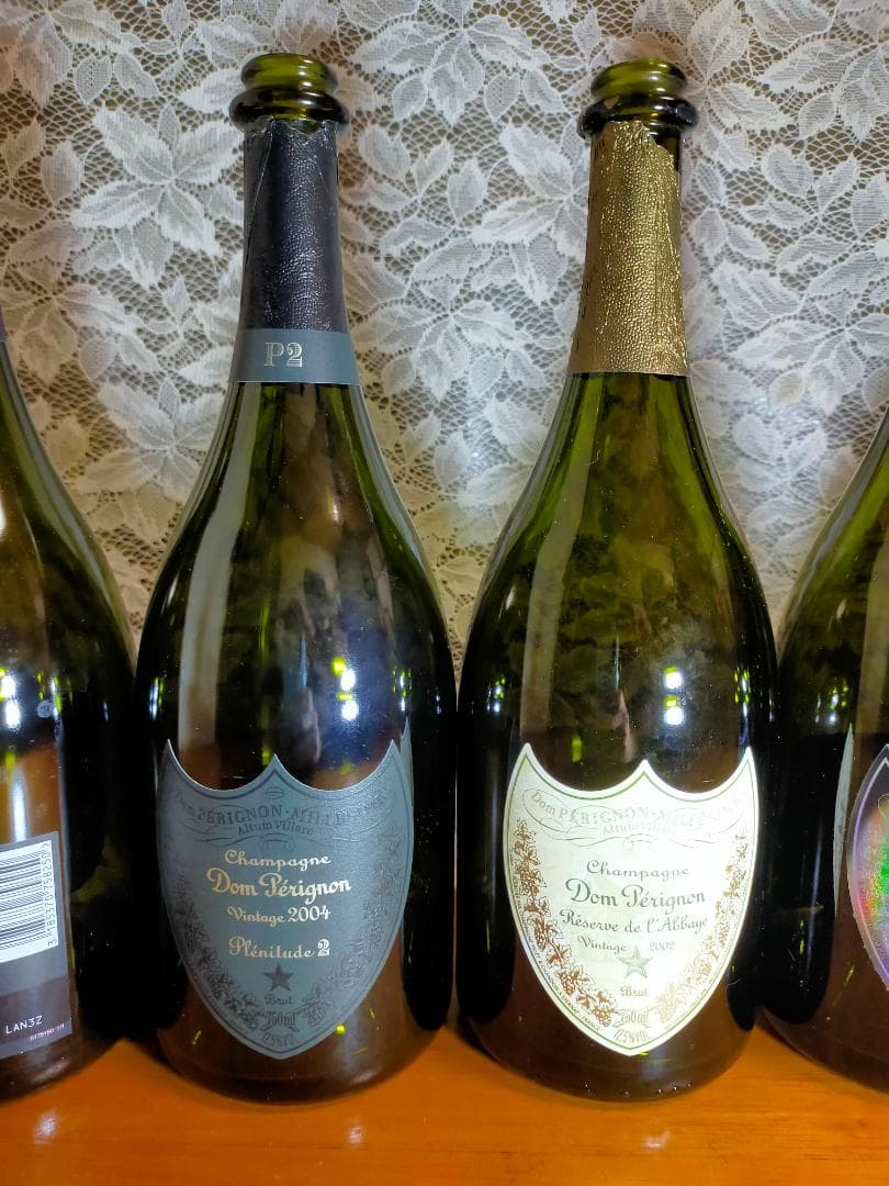 374【空き瓶】ドンペリ　6種6本セット