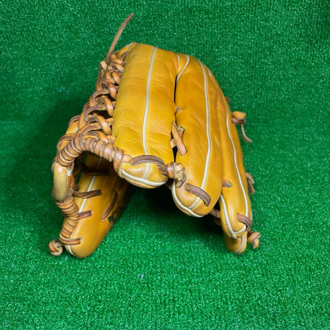 ミズノ ビューリーグ 軟式用 大人用 イチローモデル プラチナラベル 外野手