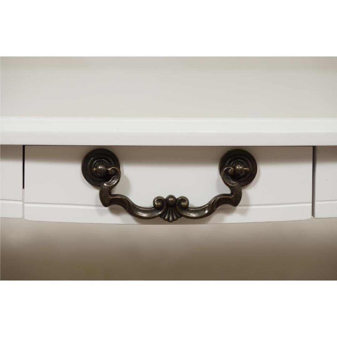 【新品】ロマンティック 猫脚 折りたたみ ローテーブル フェミニン　アウトレット