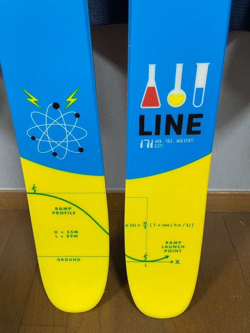 LINE TW Pro スキー板 171cm 幅90mm フリースキー