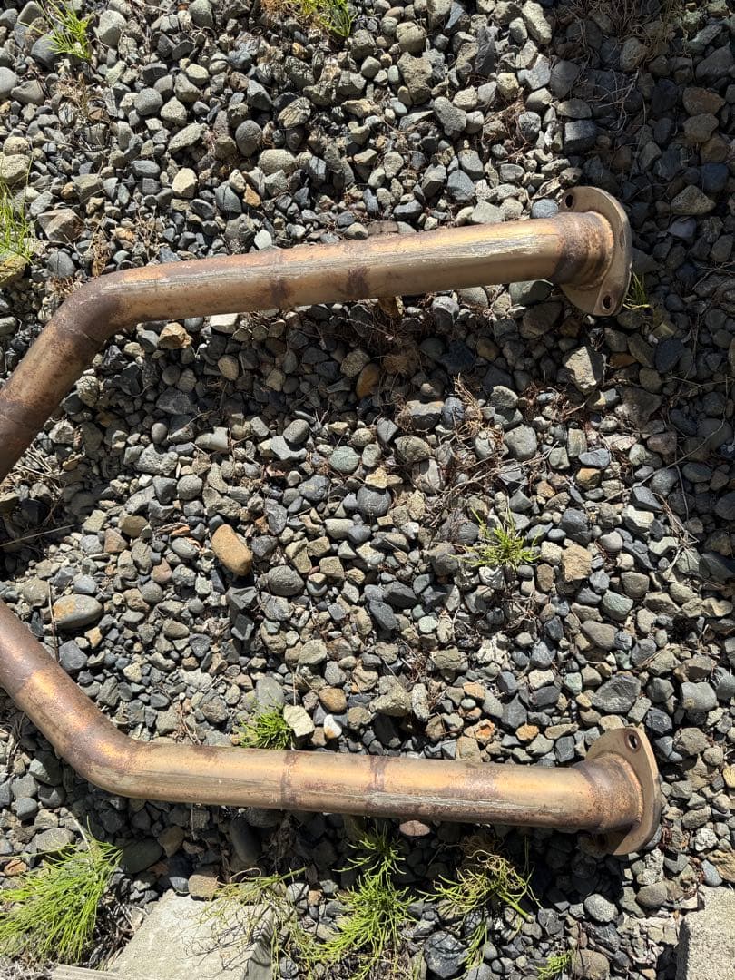 130マークX中間ストレートマフラー