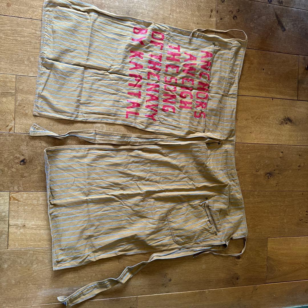 KAPITAL WINDAYキャピタル エプロン 腰巻き男女兼用