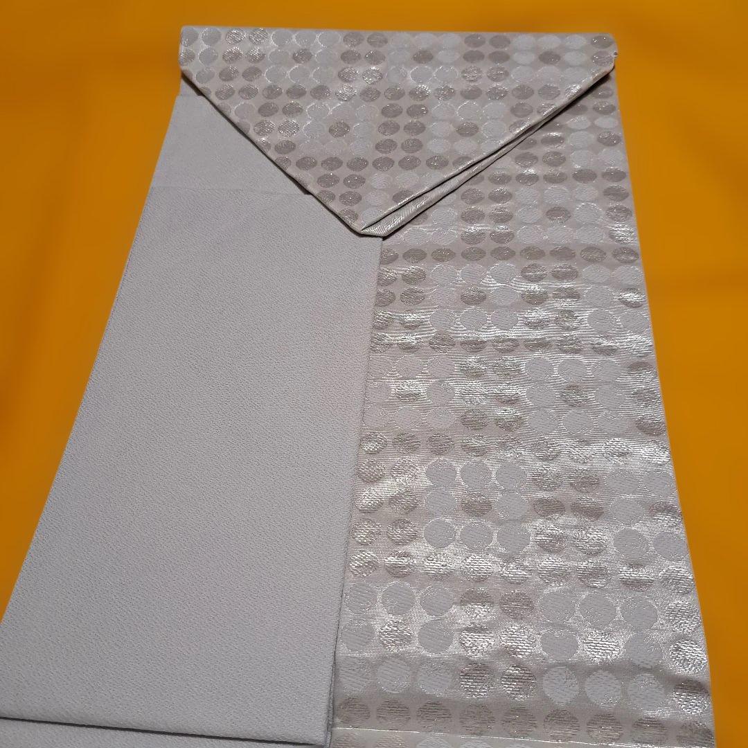 No.5926　名古屋帯　九寸　仕立済　正絹　着物　新品未使用