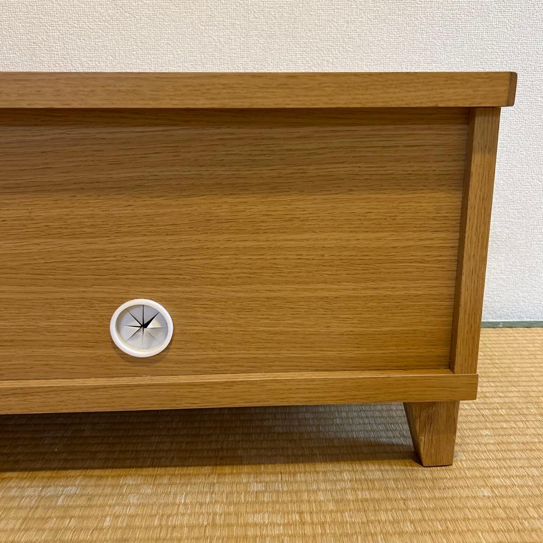 北欧風　テレビ台　ローボード　オーク　格子デザイン 120㎝