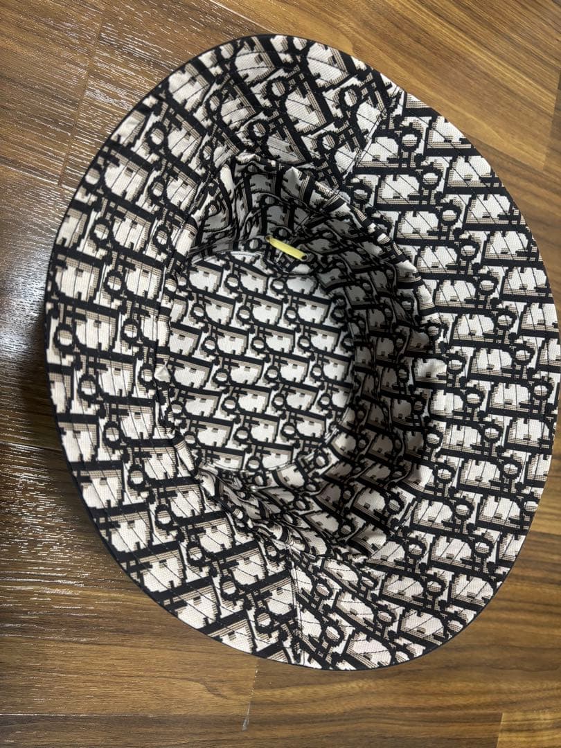 【美品】Dior バケットハット 59センチ　専門クリーニング済み