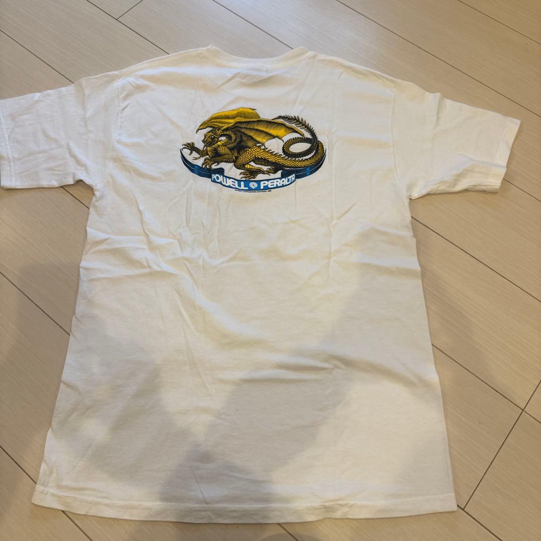 POWELL PERALTA ドラゴン刺繍 Tシャツ 00s