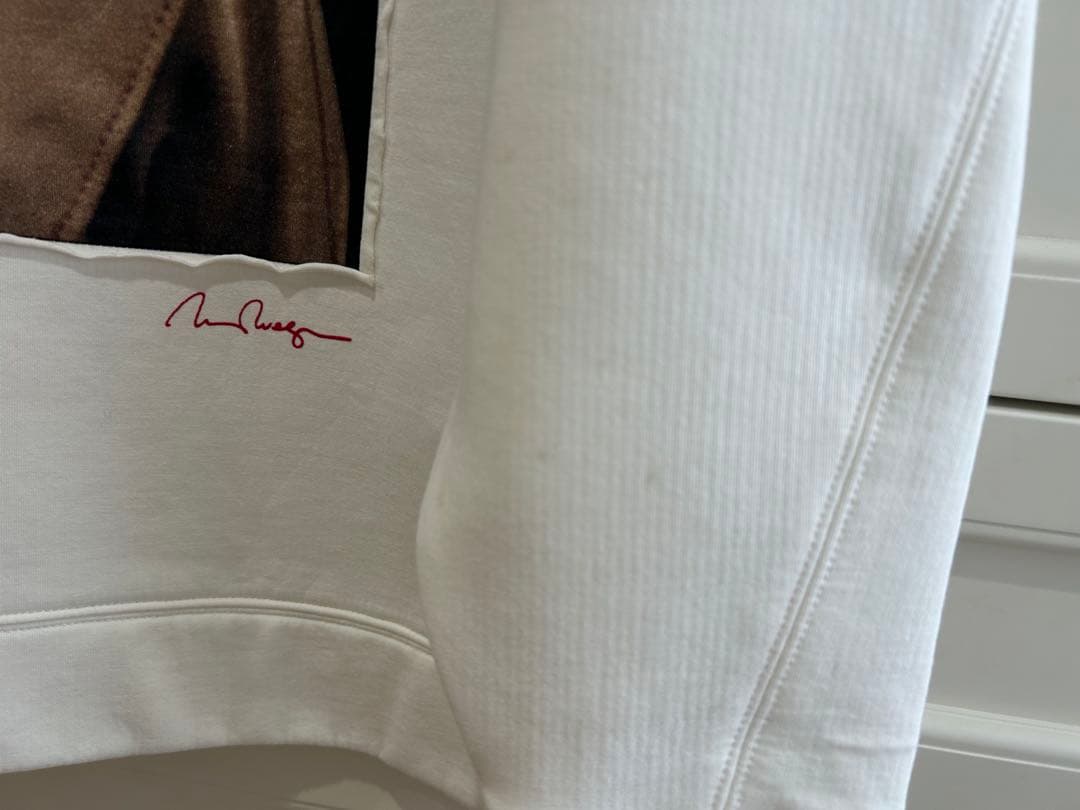 MaxMara BACCO ロゴ 犬プリント スウェットシャツ ベージュS