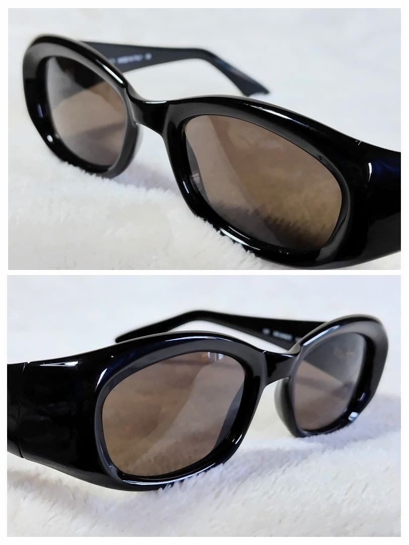 Gマーク☆GUCCI グッチ サングラス オーバル系 ブラック☆美品