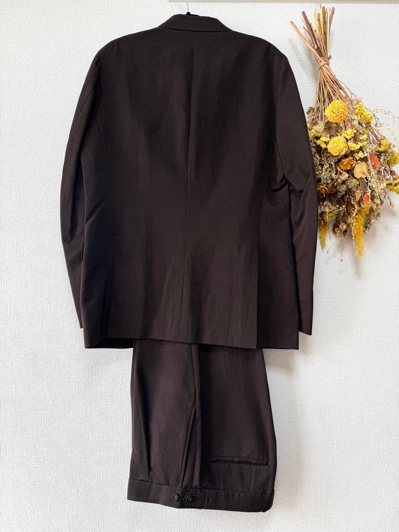 KABEL（カベル）ウールリネン セットアップスーツ ダブルジャケット＆パンツ