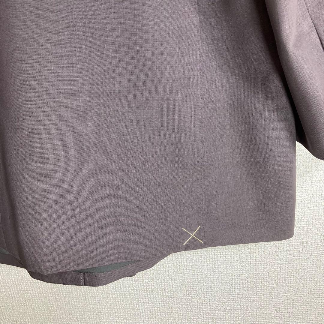 LANVIN グレー ダブルブレストスーツ スラックス付き Set Up 未使用