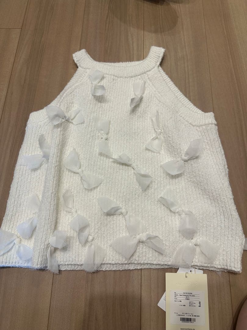 Sea Room Lynn シールームリン リボンニットタンク