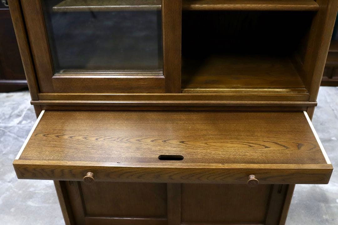 GMIK355○山室家具 ESPOIR エスポアール 食器棚 キャビネット 飾