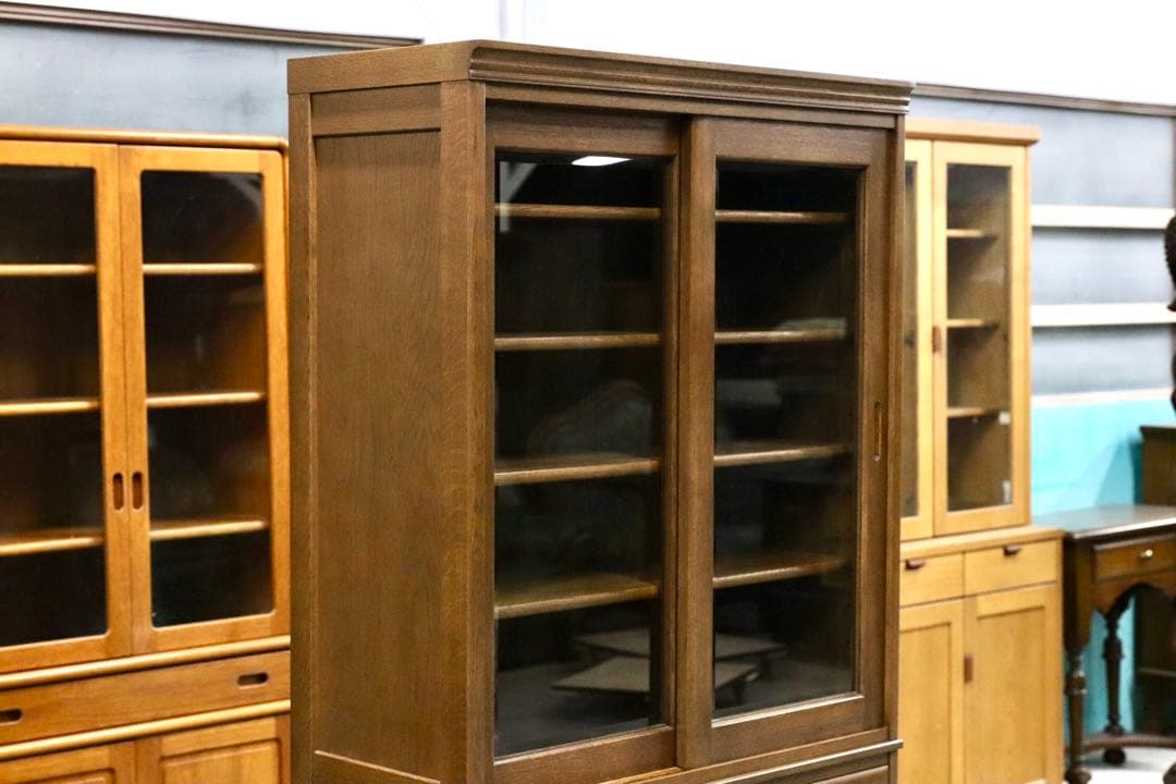 GMIK355○山室家具 ESPOIR エスポアール 食器棚 キャビネット 飾